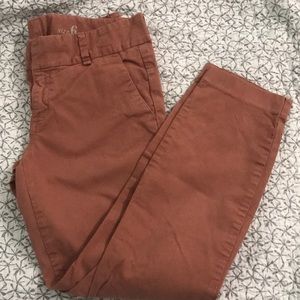 Jcrew Andie Cropped Chinos